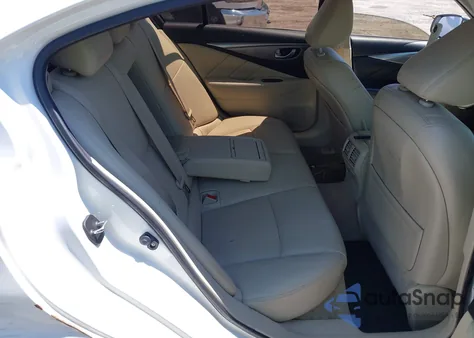 2014 Infiniti Q50 Premium z USA, uszkodzony, nr VIN JN1BV7AR3EM681886